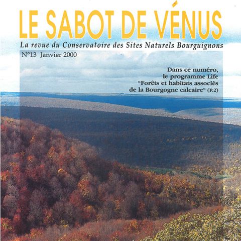 Couverture Sabot de Vénus n°13