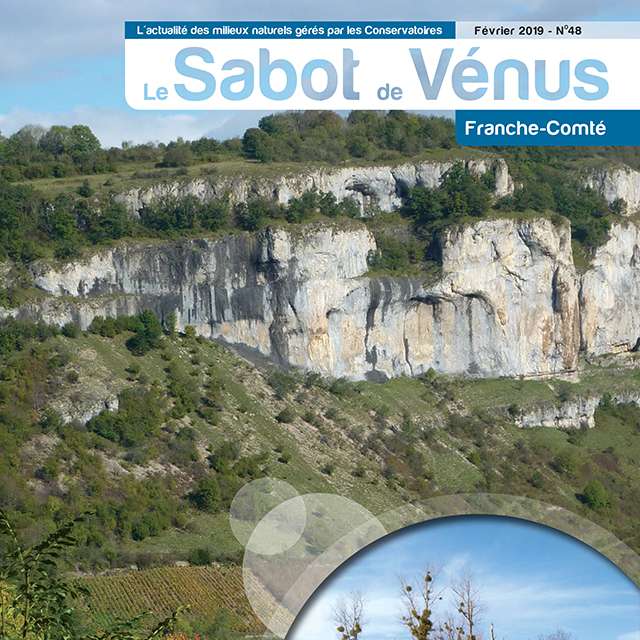 Couverture Sabot de Vénus Franche-Comté 
n°48