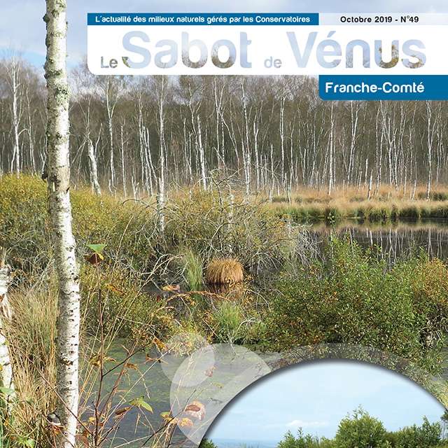 Couverture Sabot de Vénus Franche-Comté 
n°49