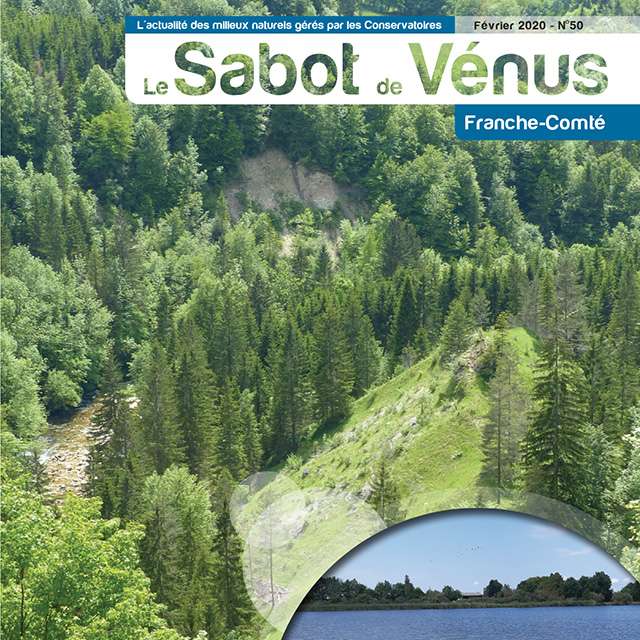 Couverture Sabot de Vénus Franche-Comté 
n°50