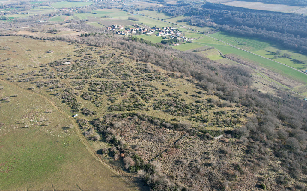 Le site de La Montagne à Chassey-le-Camp (71)