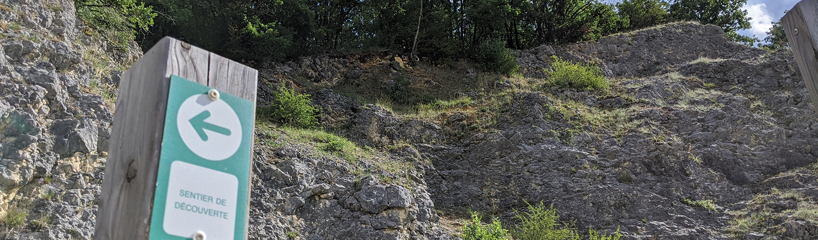 Les falaises de la Réserve Naturelle Nationale du Bois du parc