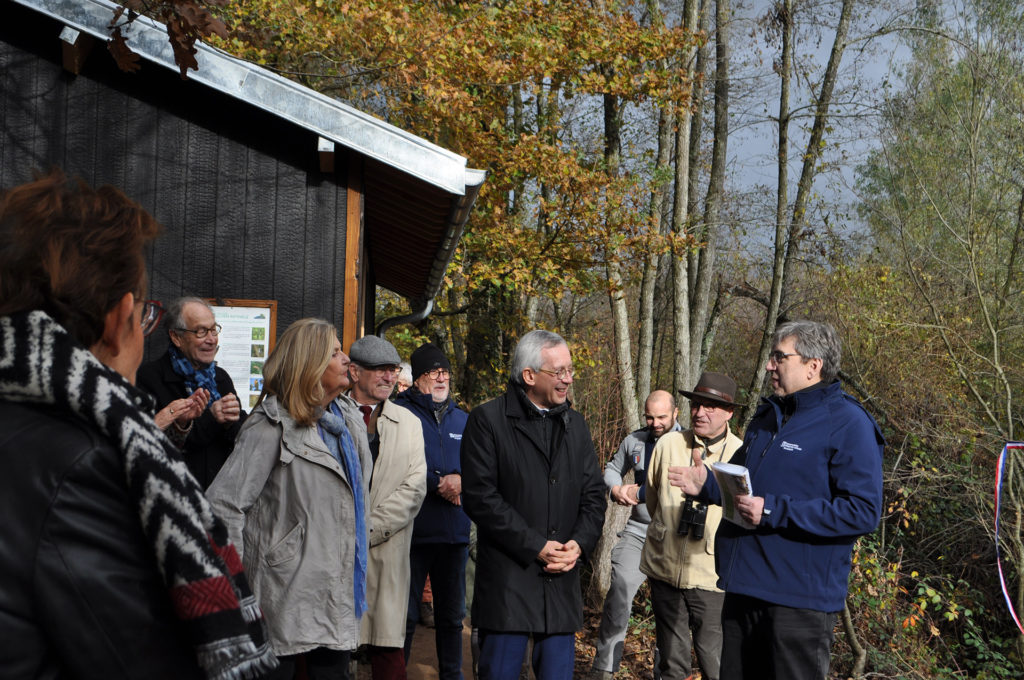 Inauguration du sentier de l'étang Fouget