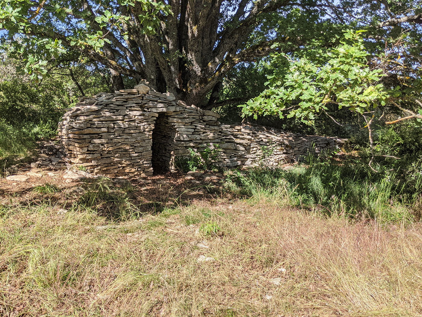Cadole en pierre sèche