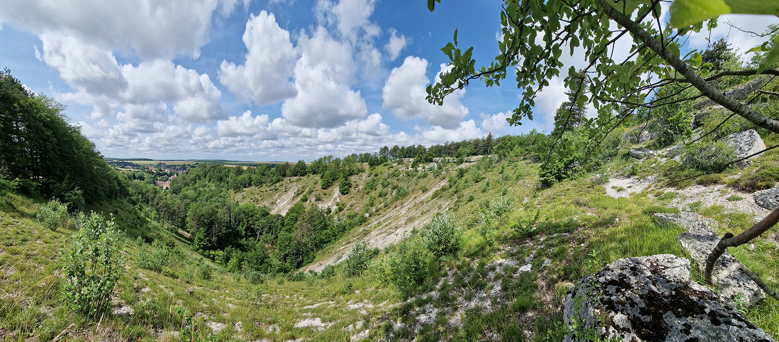 Point de vue depuis le Cirque de la Coquille